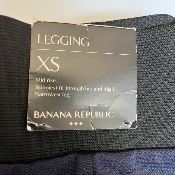 BR navy leggings | size XS - Picture 4 of 6